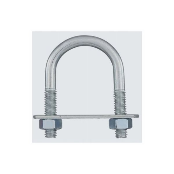 National Hardware U-Bolt, 5/16"-18, 1-3/8 in W, 2-7/32 in H, Zinc Plated Steel N100-382 - main
